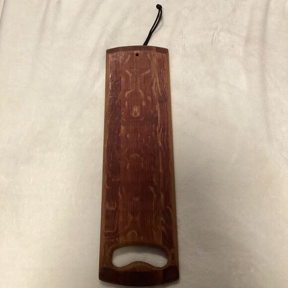 Rare Wine Barrel Furniture TONNELLERIE SIRUGUE 22” Cheese Charcuterie Board - Picture 6 of 6